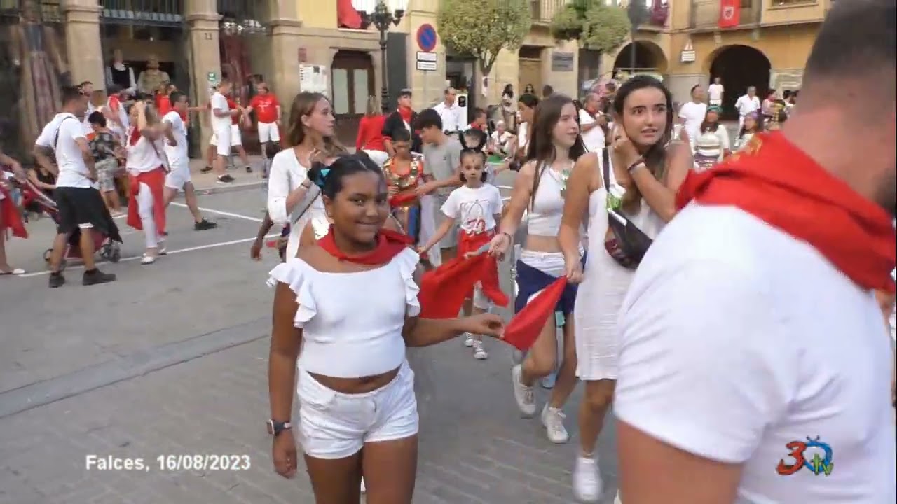 Falces, Fiestas 2023, Día del muete, Ronda, Baile de la Era y Vals 16/08/23