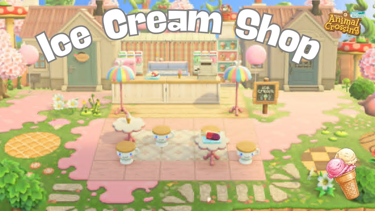 Ice Cream Shop On Neapolitan