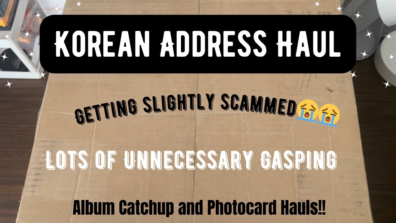 ✨Korean Address Haul #2: Album Haul and Photocard Hauls!!