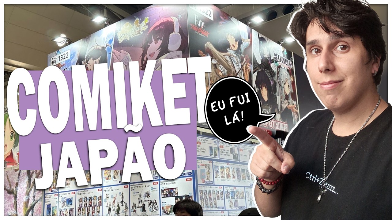 Fui no Comic Market do Japão