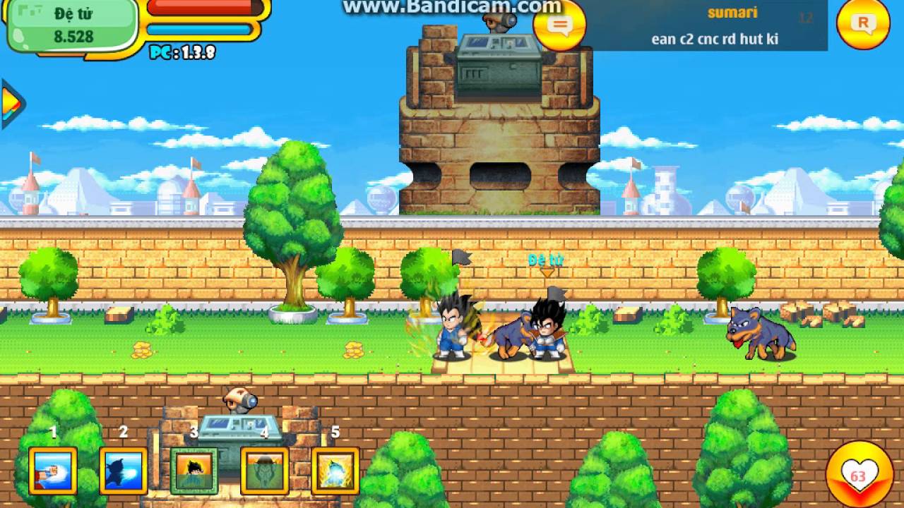 Ngọc Rồng - Test phi&ecirc;n bản gold v&agrave; cho đệ k&eacute;o doanh trại part 1