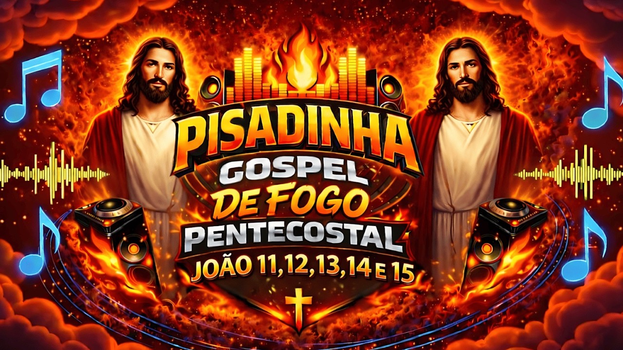 João 11,12,13,14 e 15 em Pisadinha Gospel de Fogo Pentecostal 5.0