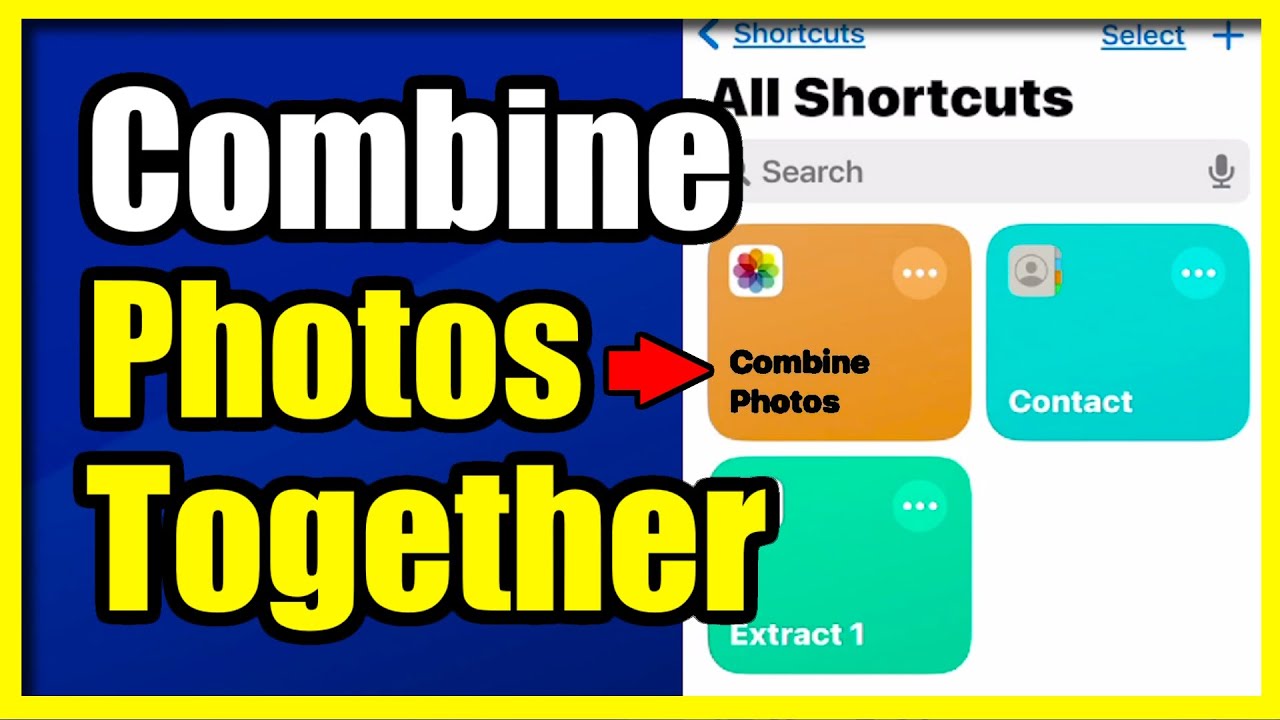 How to Combine Photos Together on your iPhone (Easy Method)