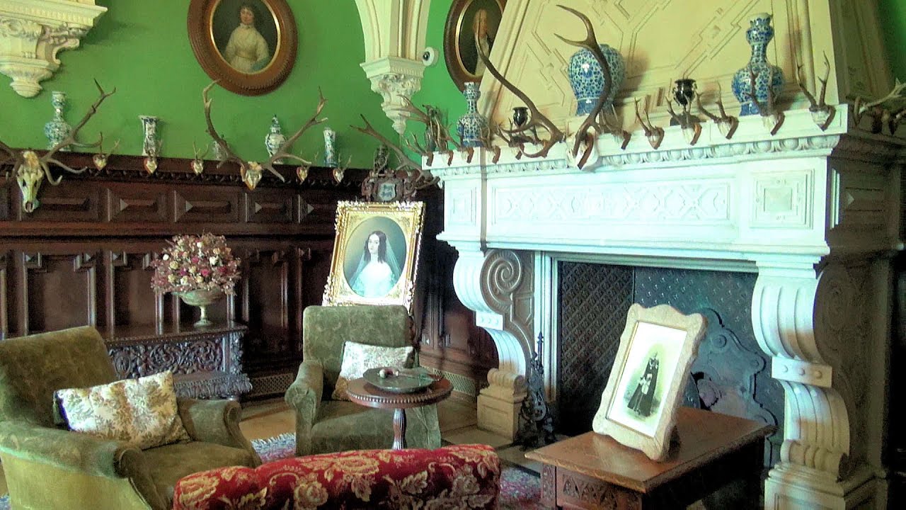 Pszczyna zamek - wnętrza (Pszczyna Castle: the Interiors), Poland (videoturysta.eu)