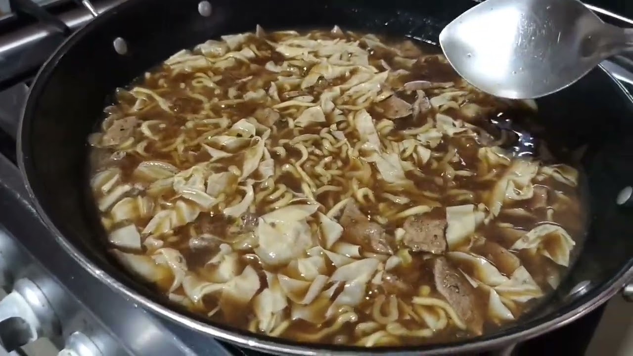 Lutong bahay ni Daddy Lo Lomi with tofu 