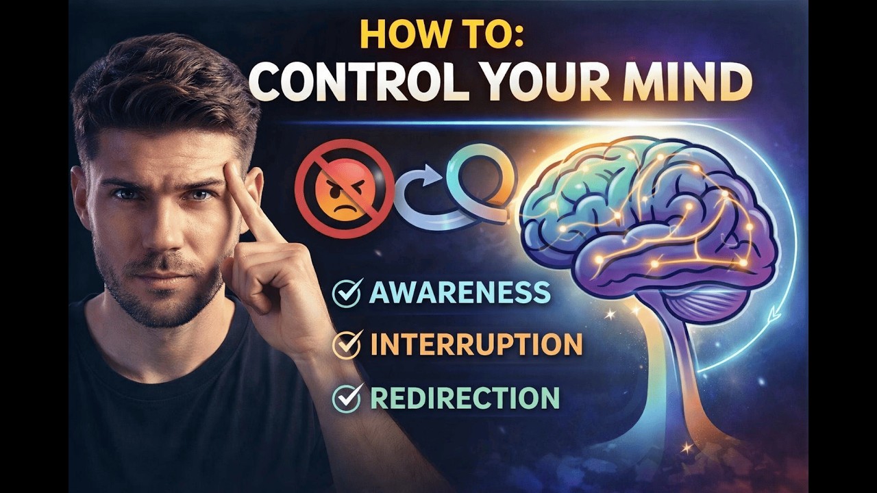 How to Control Your Mind (Stop Overthinking & Train Your Focus)