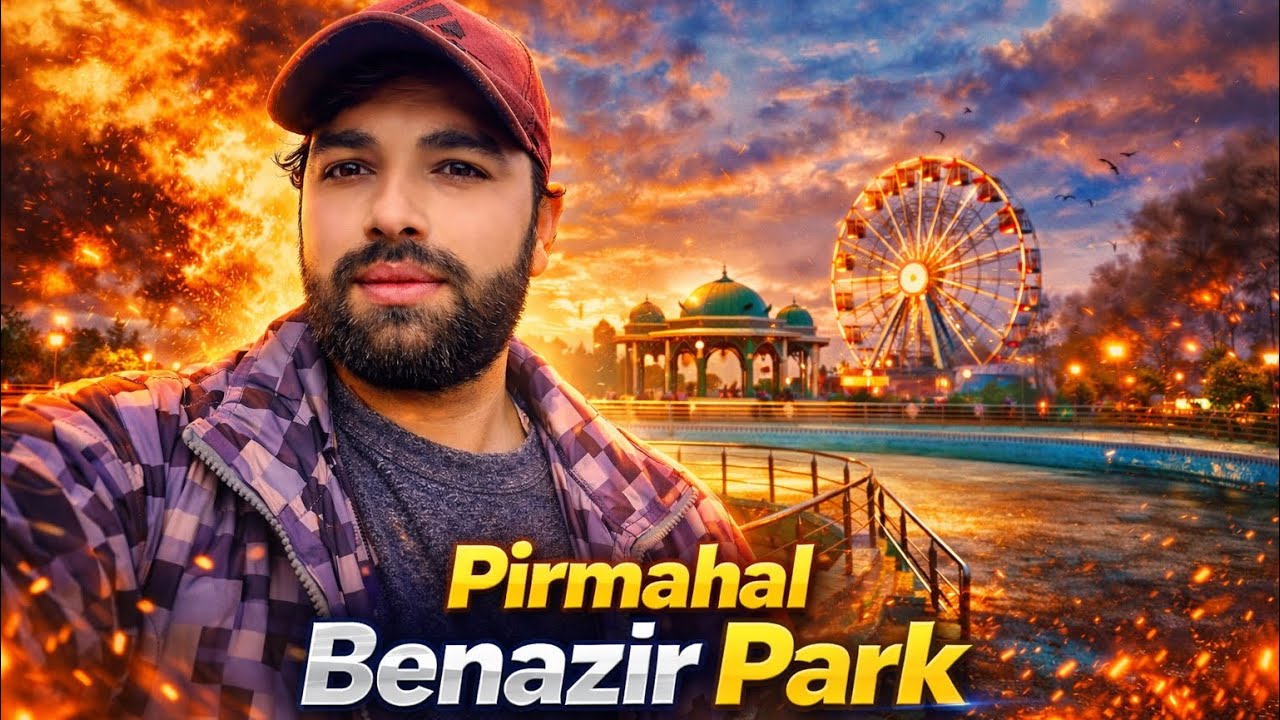 👉 Inside Pirmahal Benazir Park | Beautiful Park Tour in Pakistan 🇵🇰 | Shahzad Ali