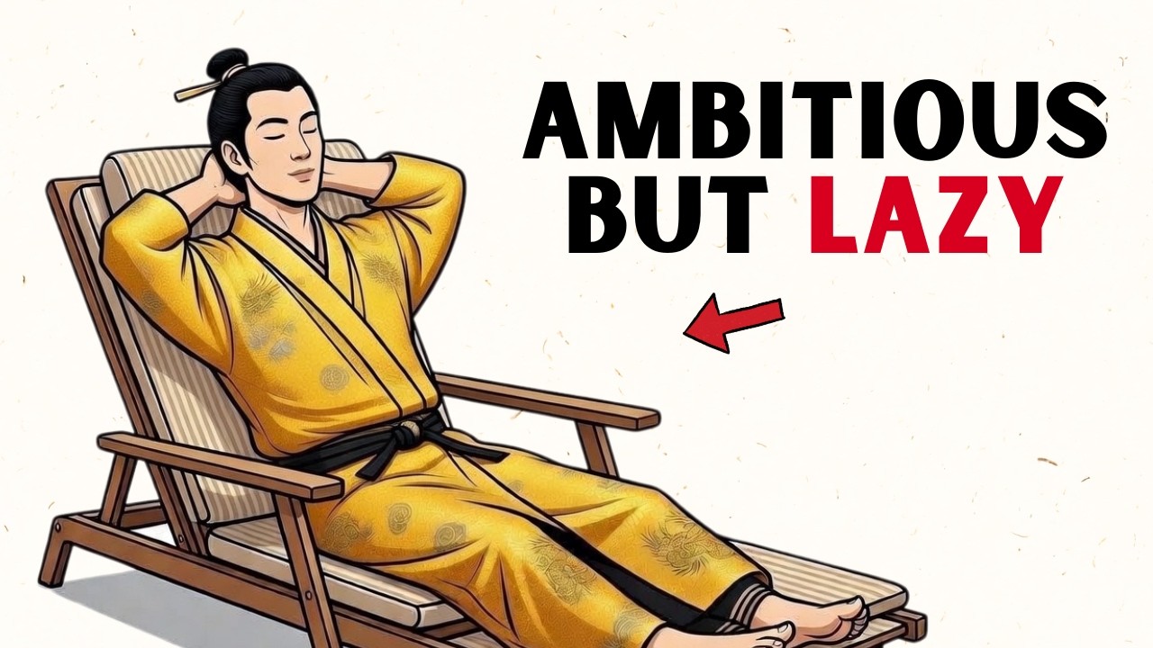 Ambitious but Lazy? Here Is What Actually Works (Ancient Japanese Philosophy)