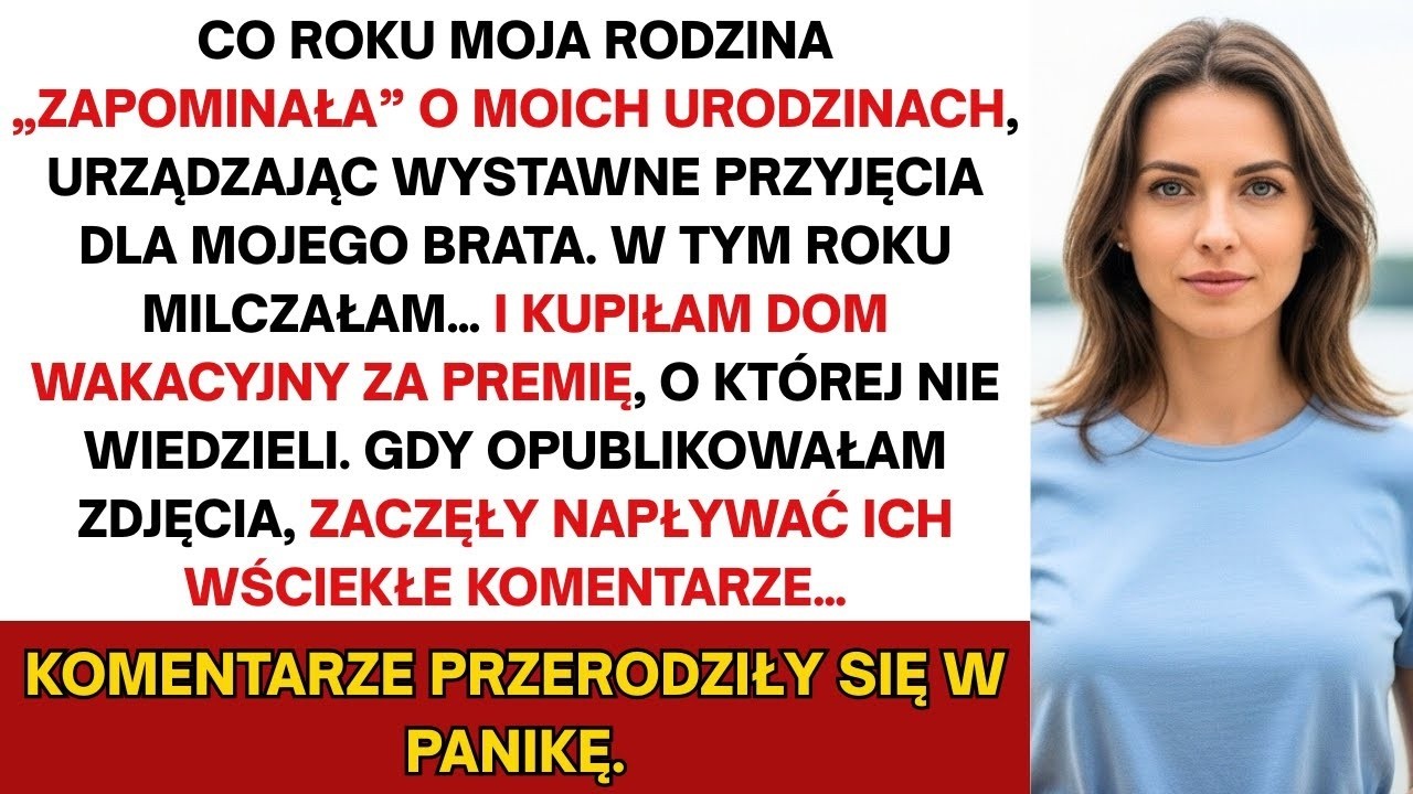 Co roku moja rodzina „zapominała” o moich urodzinach, urządzając wystawne przyjęcia dla brata W tym…