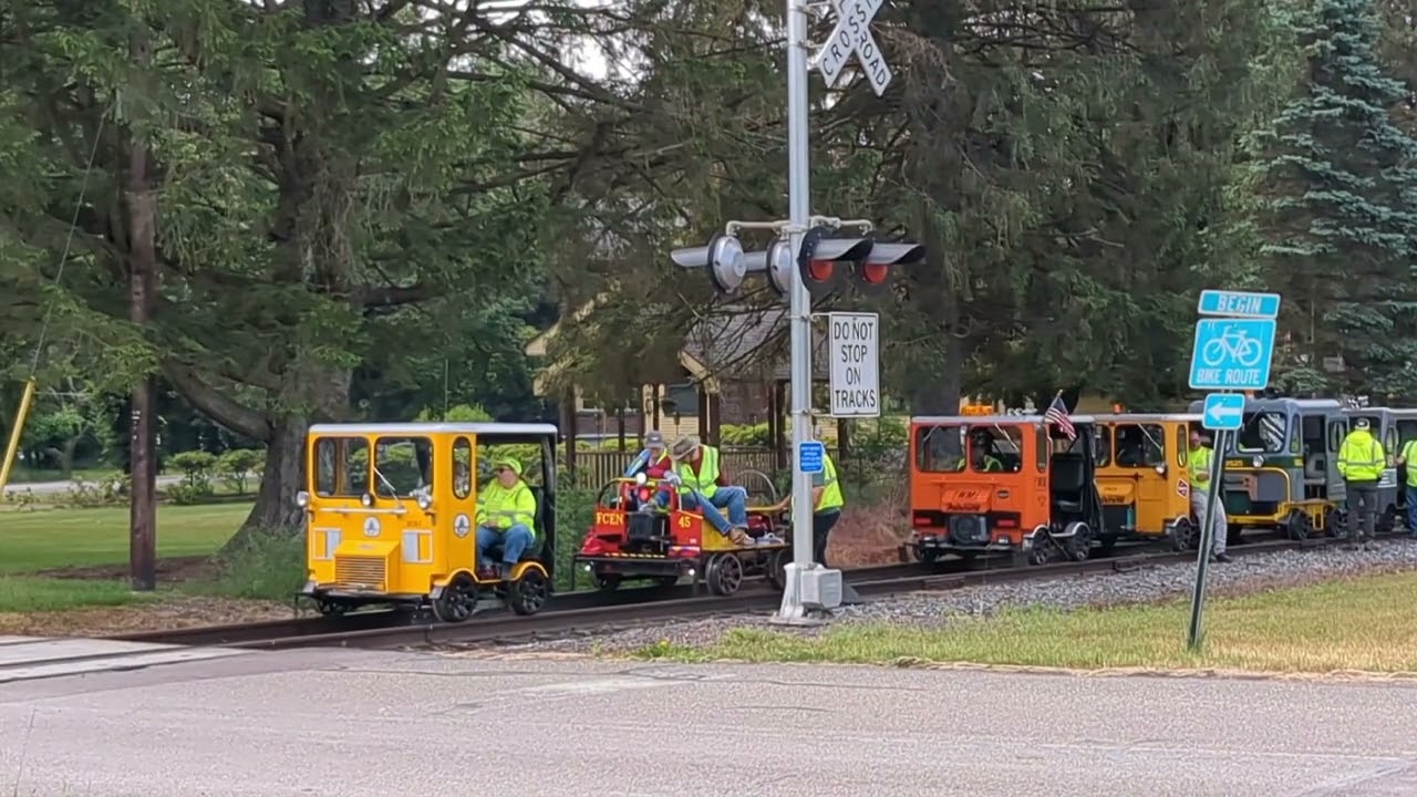 Speeders on North Shore Railroad