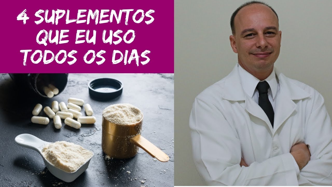 4 Suplementos Que Eu Uso Todos os Dias || Dr. Moacir Rosa