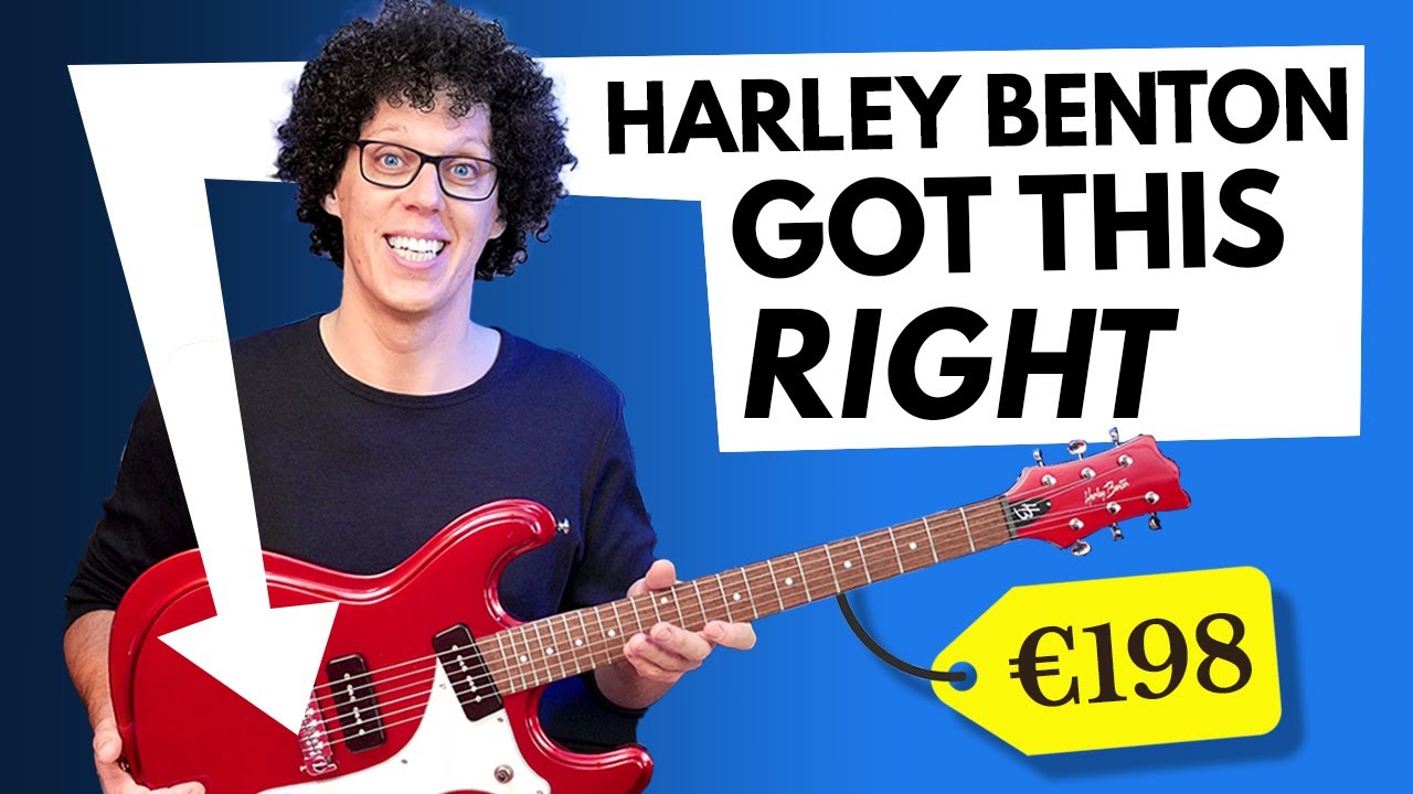 Mos-SO-right | Harley Benton Classic MR |  Affordable Mosrite Copy