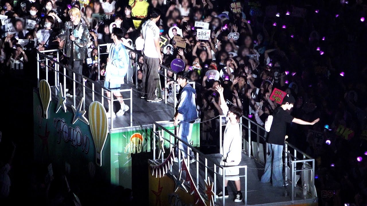 [4K] 230906 세븐틴 SEVENTEEN FOLLOW 도쿄 TOKYO - 앵콜 소용돌이 (조슈아, 호시 , 원우, THE8, 민규, 도겸 focus)