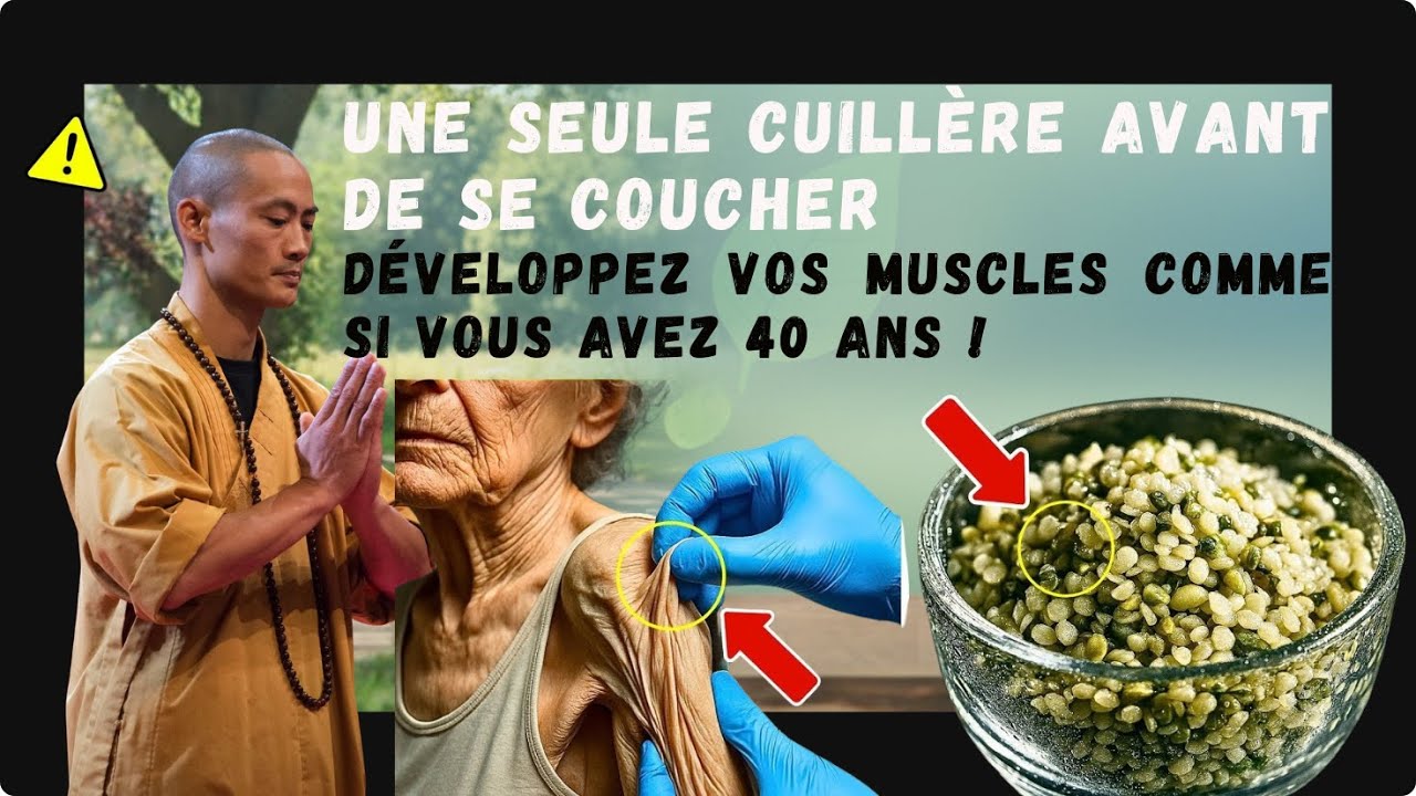Développez vos muscles après 70 ans : CETTE protéine de graine est PLUS efficace que les œufs !