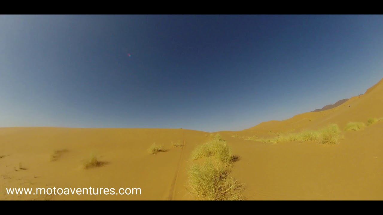 MotoAventures & Sideburn Magazine off-road tour: Ouzina Dunes 5