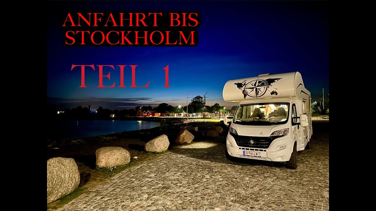 Schweden mit dem Wohnmobil und Kindern 2023 Teil 1,