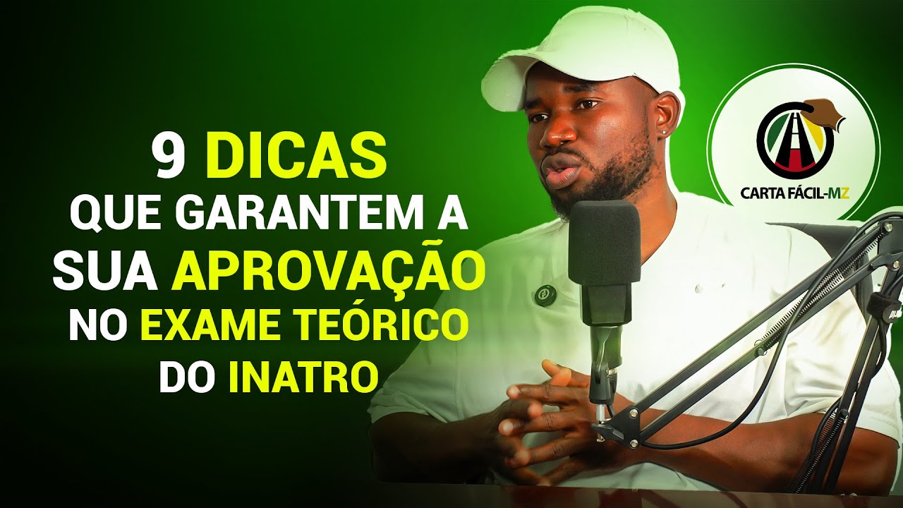 ⿩ DICAS QUE GARANTEM A SUA APROVAÇÃO NO EXAME TEÓRICO DO INATRO