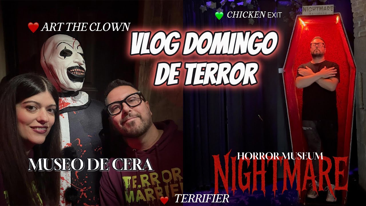 Visitamos el Museo de cera con novedades de terror y Nightmare horror museum
