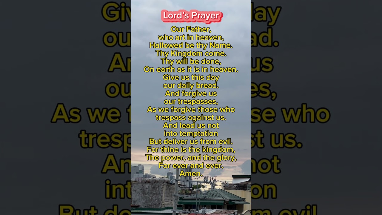 Lord’s Prayer 