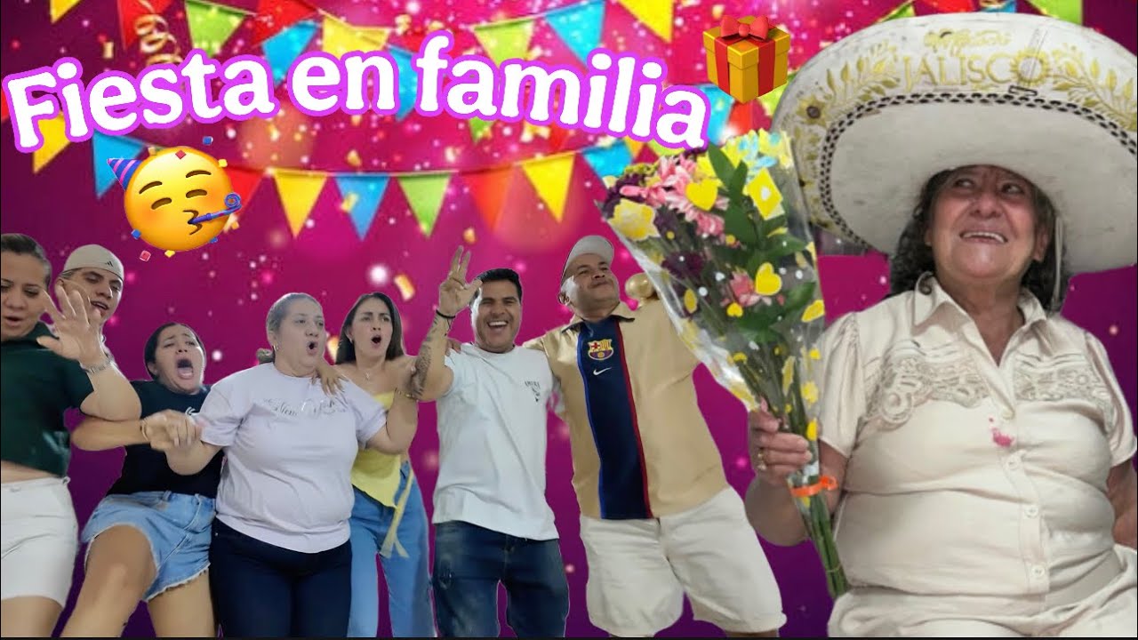 🥳FIESTA EN FAMILIA🍻🥵mucho ambiente *Kelly Muñoz* 