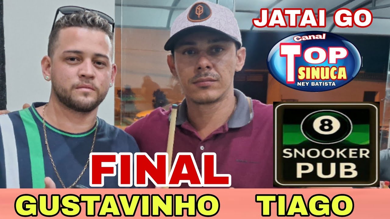 Gustavinho x Tiago ( Jatai go ) #sp #sinuca #topsinuca