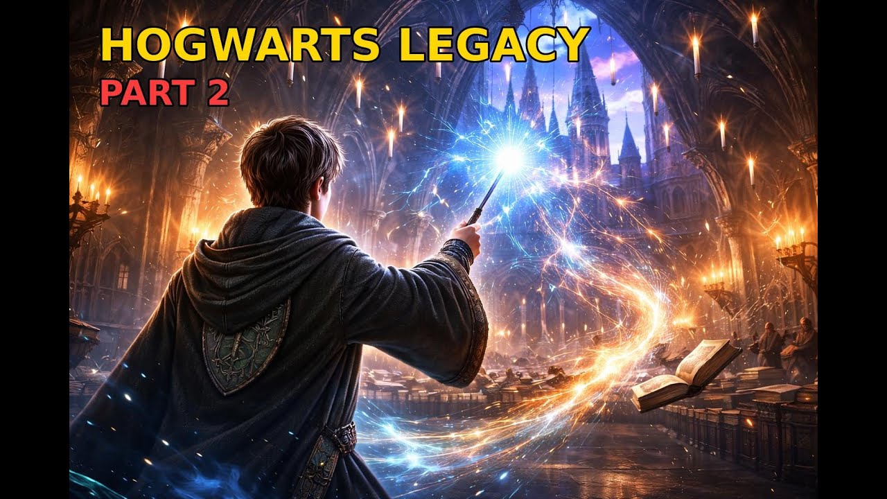 Hogwarts Legacy Gameplay Part 2 | First Classes, Spells & Exploration