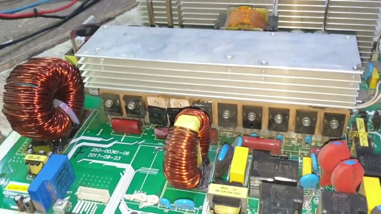 How to fix your hybrid inverter？ Error 06 - 7 steps replace new Mos tubes