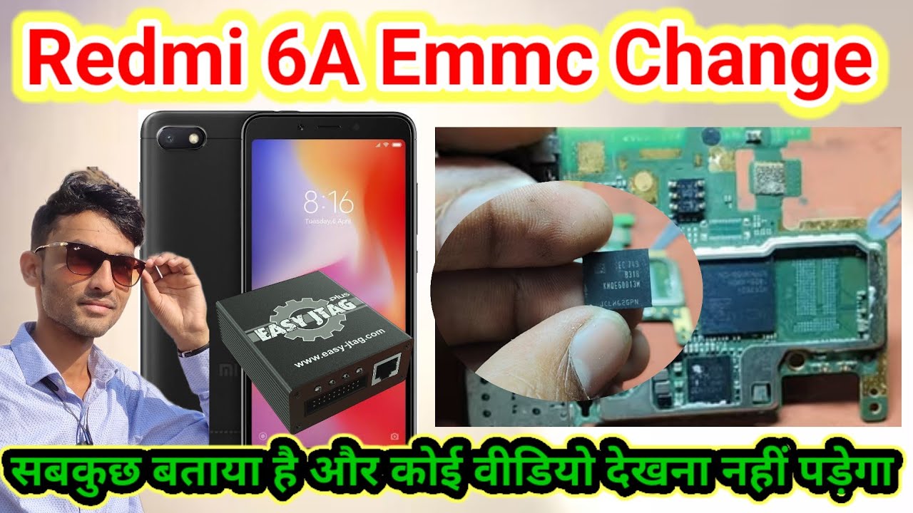 Redmi 6 / 6A Emmc change A To Z Datail || With Dual Imei || All Error Fix (6a Free Emmc Change File)