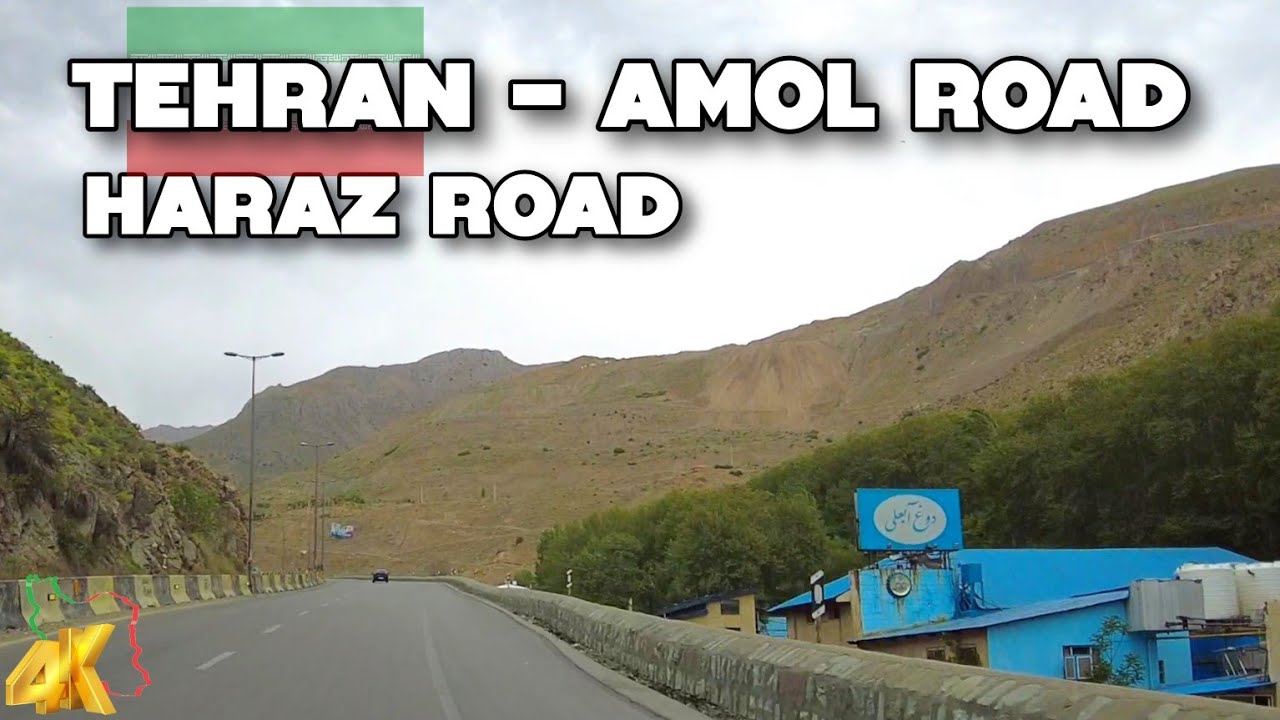 Driving Iran’s Oldest Mountain Road – Haraz Highway to the Caspian Sea (4K Travel Guide) Road 77