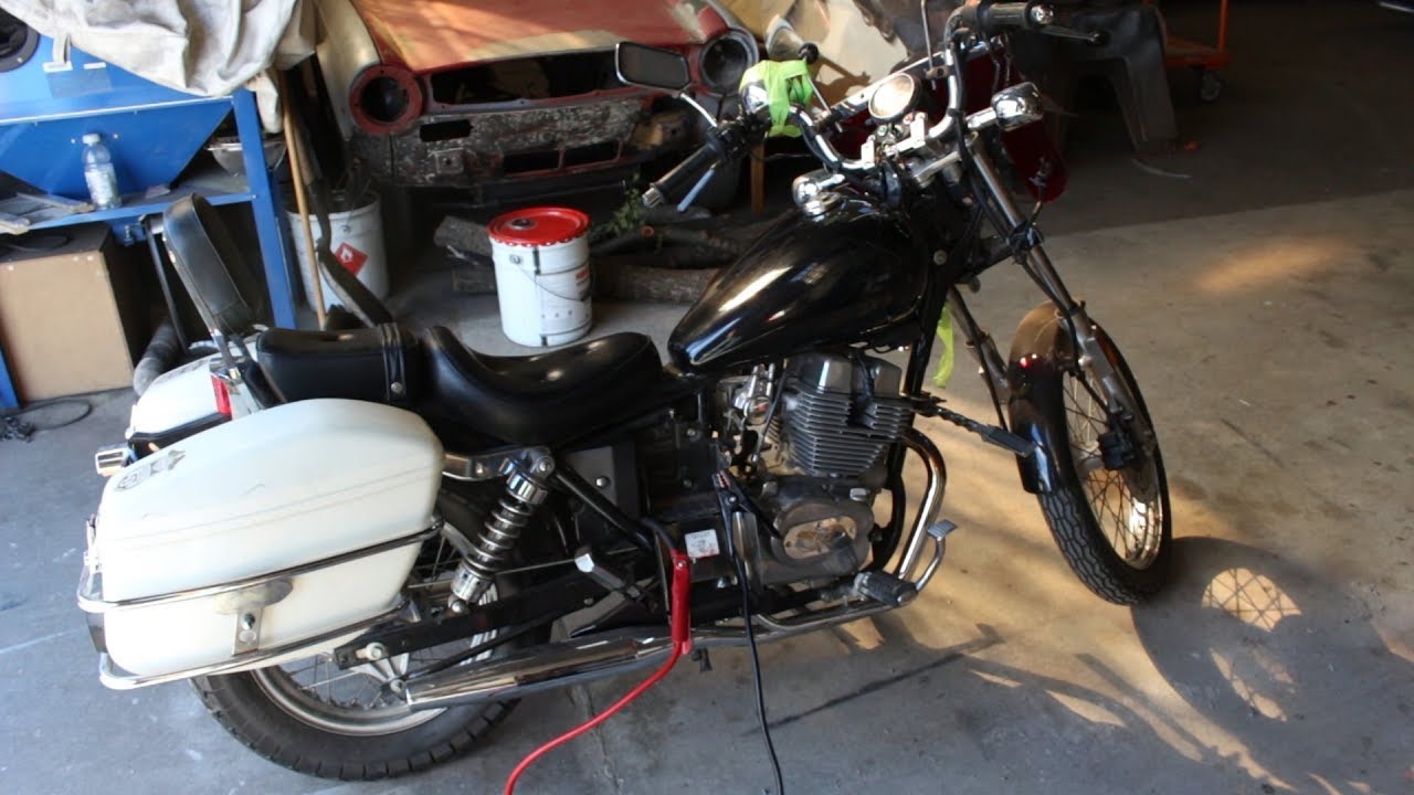 1985 Honda Rebel first start after 17 years