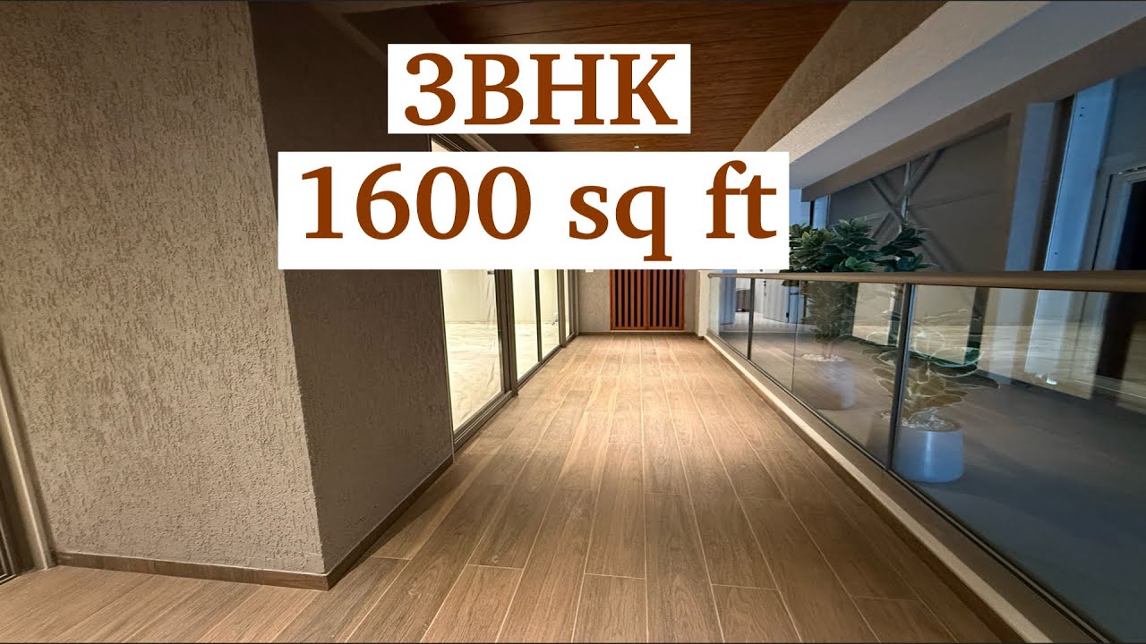 Inside a 3BHK 1600 sq.ft. Luxury Apartment in Pashan Pune | Dream Home Tour