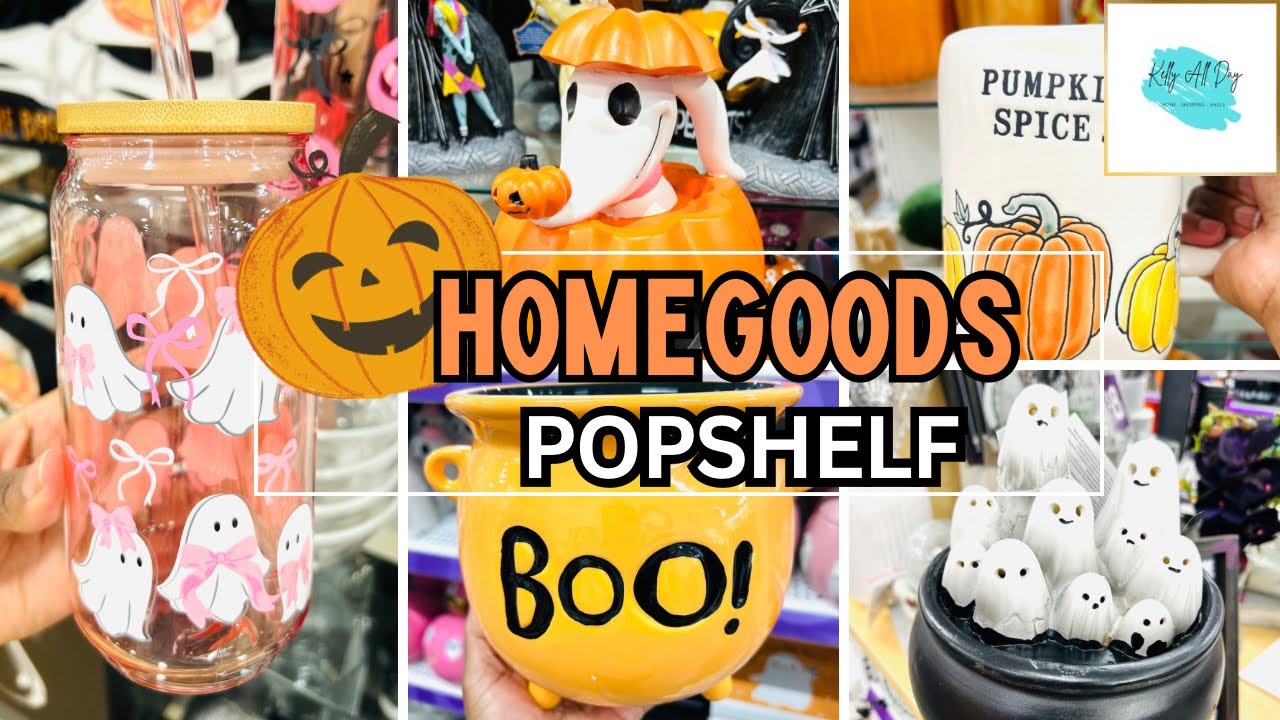 HALLOWEEN AND FALL DECOR SHOP WITH ME HOMEGOODS | POPSHELF