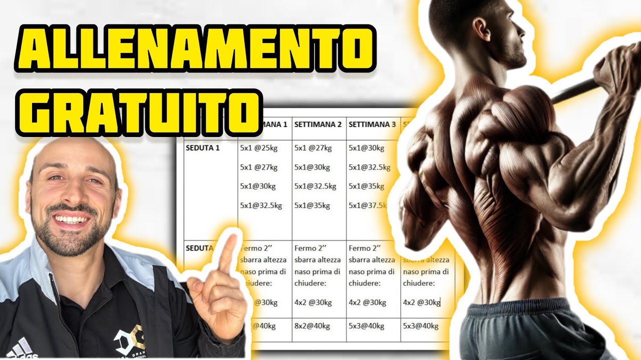 Più FORZA nelle TRAZIONI - Aumenta il tuo 1RM