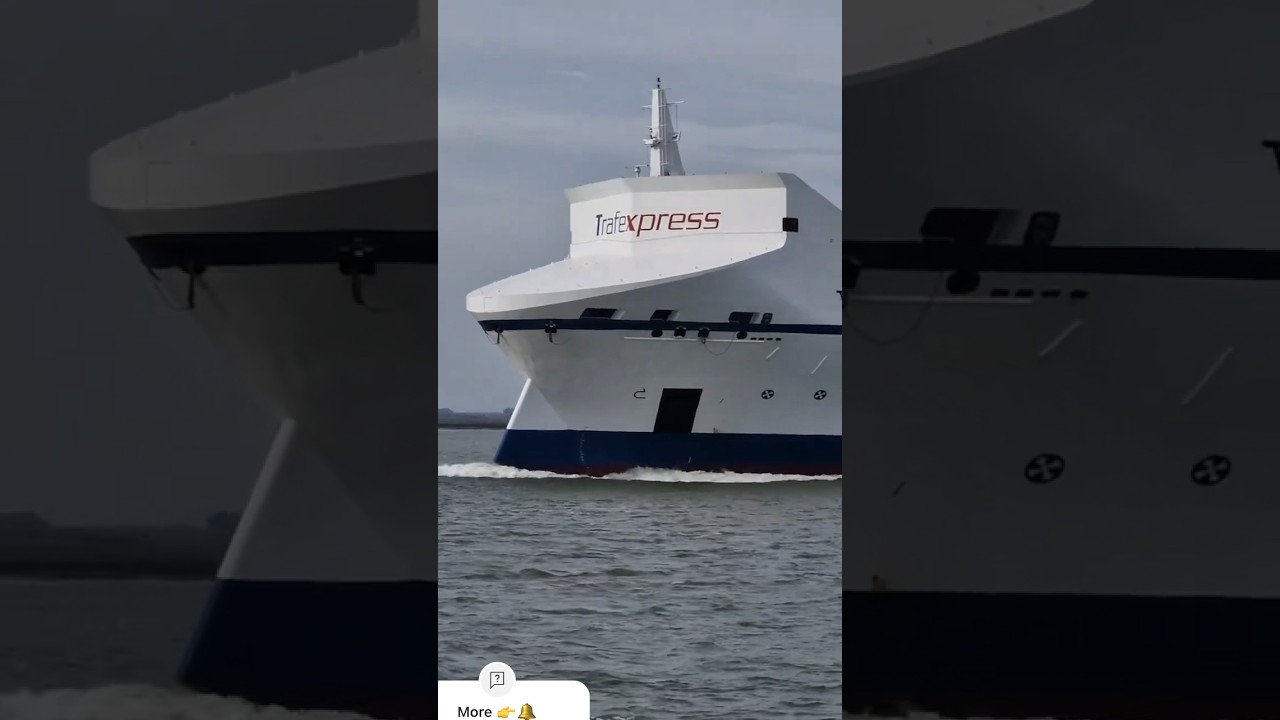 Amazing ship arrive #ship #shipspotting #shorts