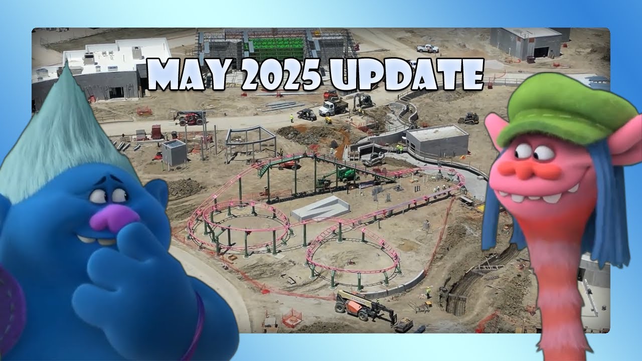 Universal Kids Resort Construction Update - Frisco Texas - May 2025