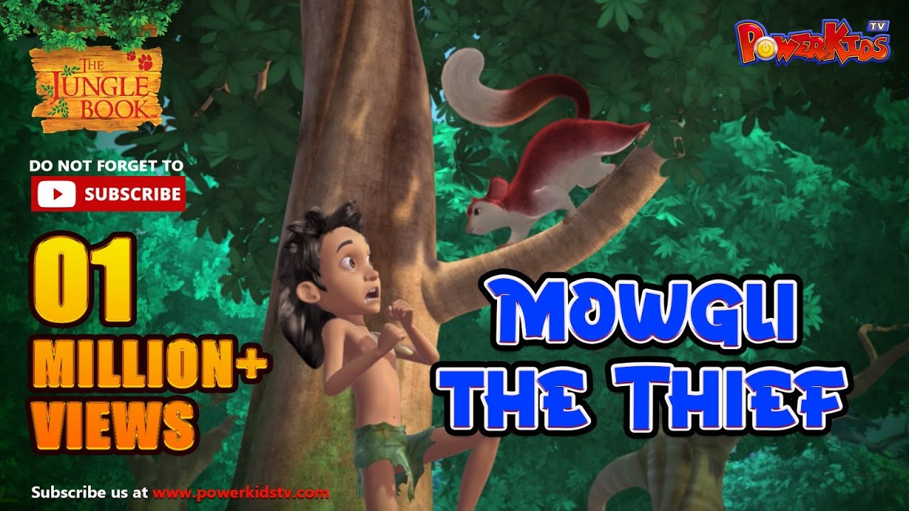 Jungle book Season 2 | Episode 6 | Mowgli the Thief | PowerKids TV