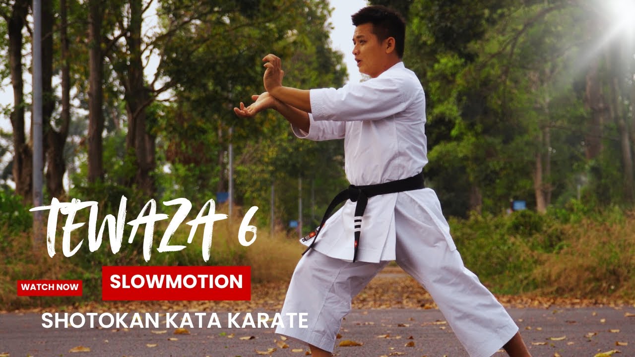 Tewaza 6 Kata Nghĩa Dũng Karate Slowmotion | By Quang Hai NDK
