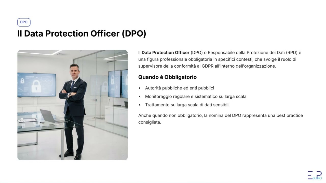 Modulo 5. Lezione 2: Privacy e GDPR Guida Completa alla Protezione dei Dati Personali