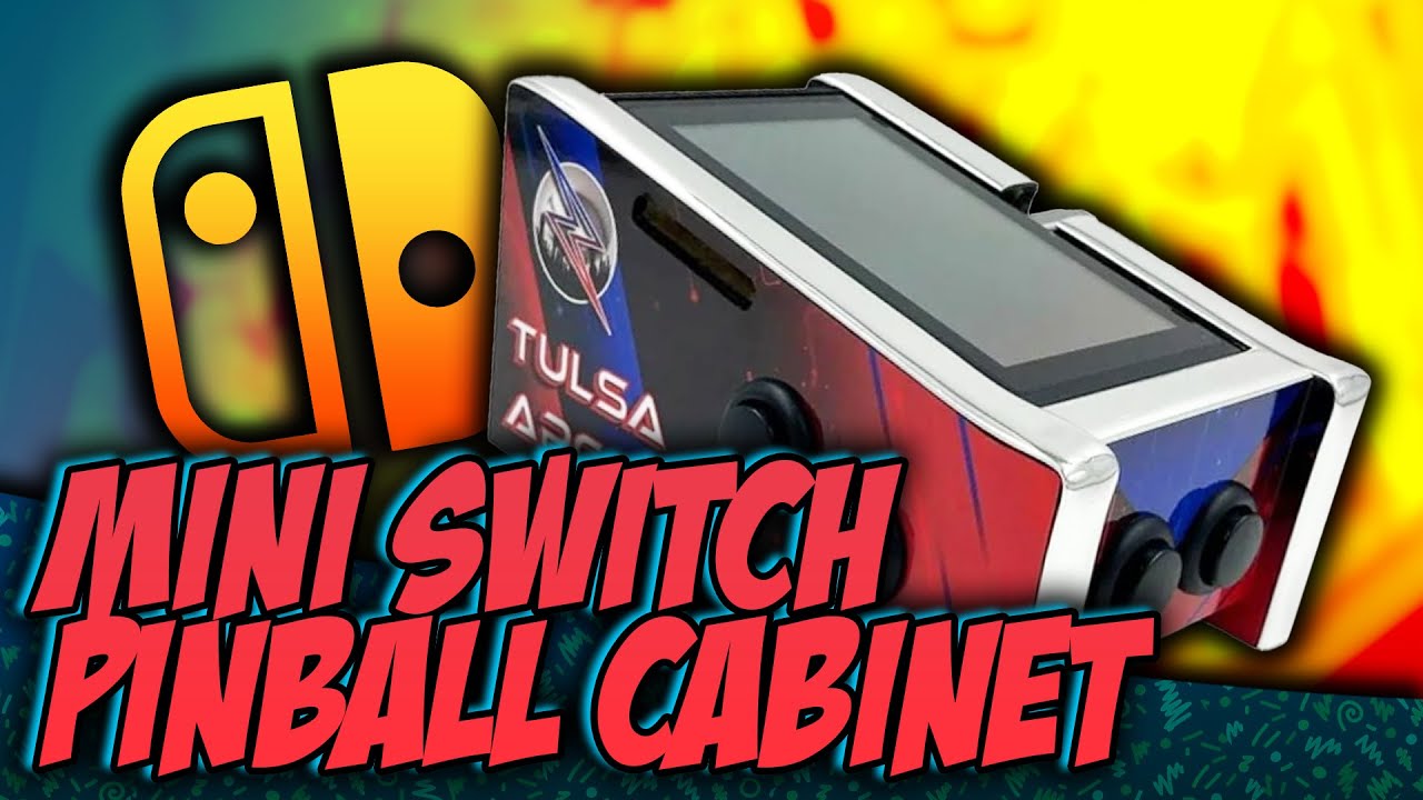 Mini Nintendo Switch Pinball Cabinet by Tulsa Arcades Review!