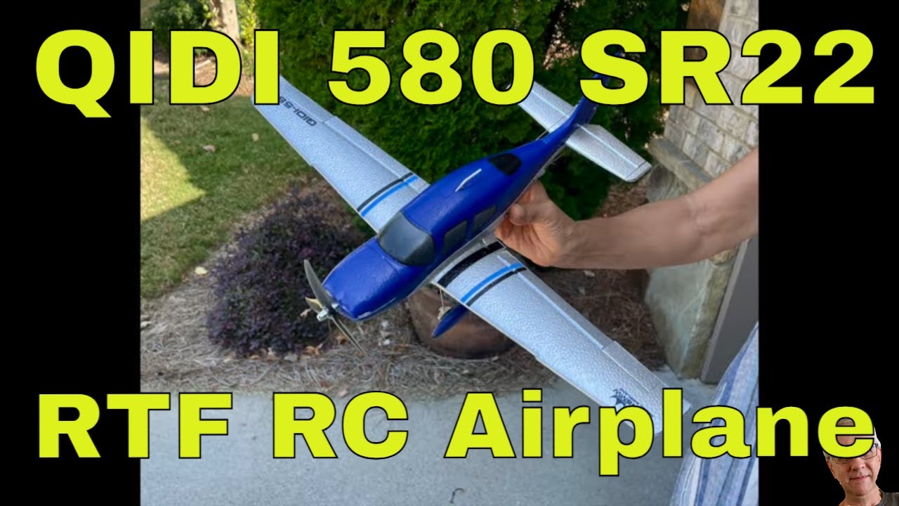 QIDI 580 SR22 RTF RC Airplane