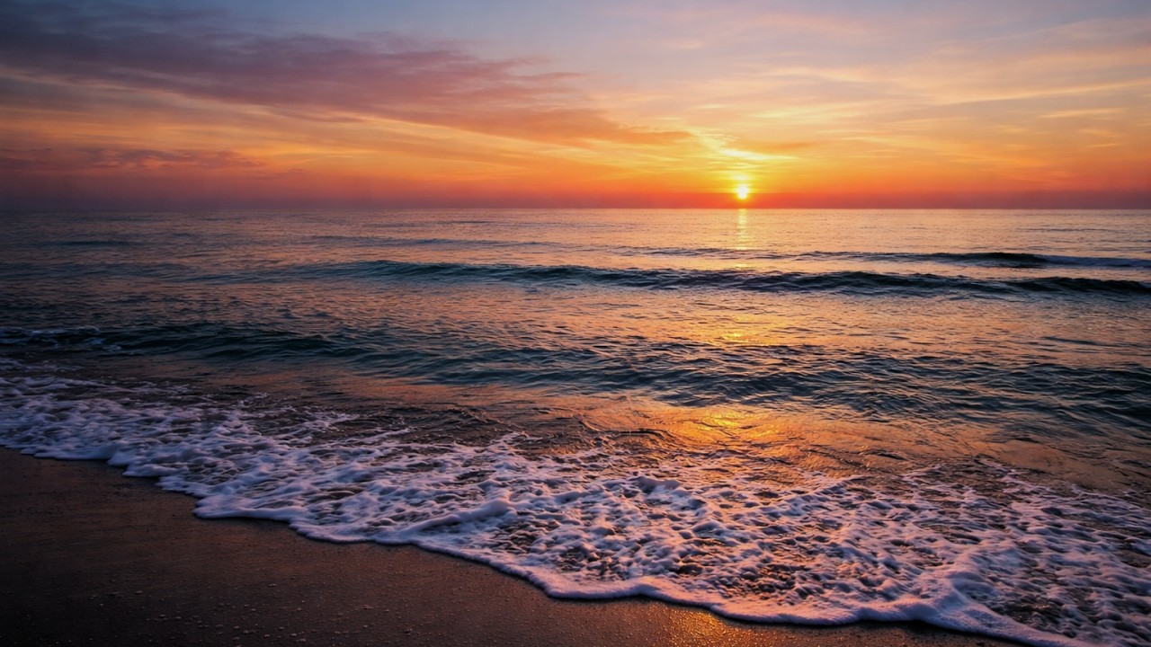 Ocean Waves – 5 Stunden Nordsee Meeresrauschen zum Schlafen & Relaxen Pure AI ASMR