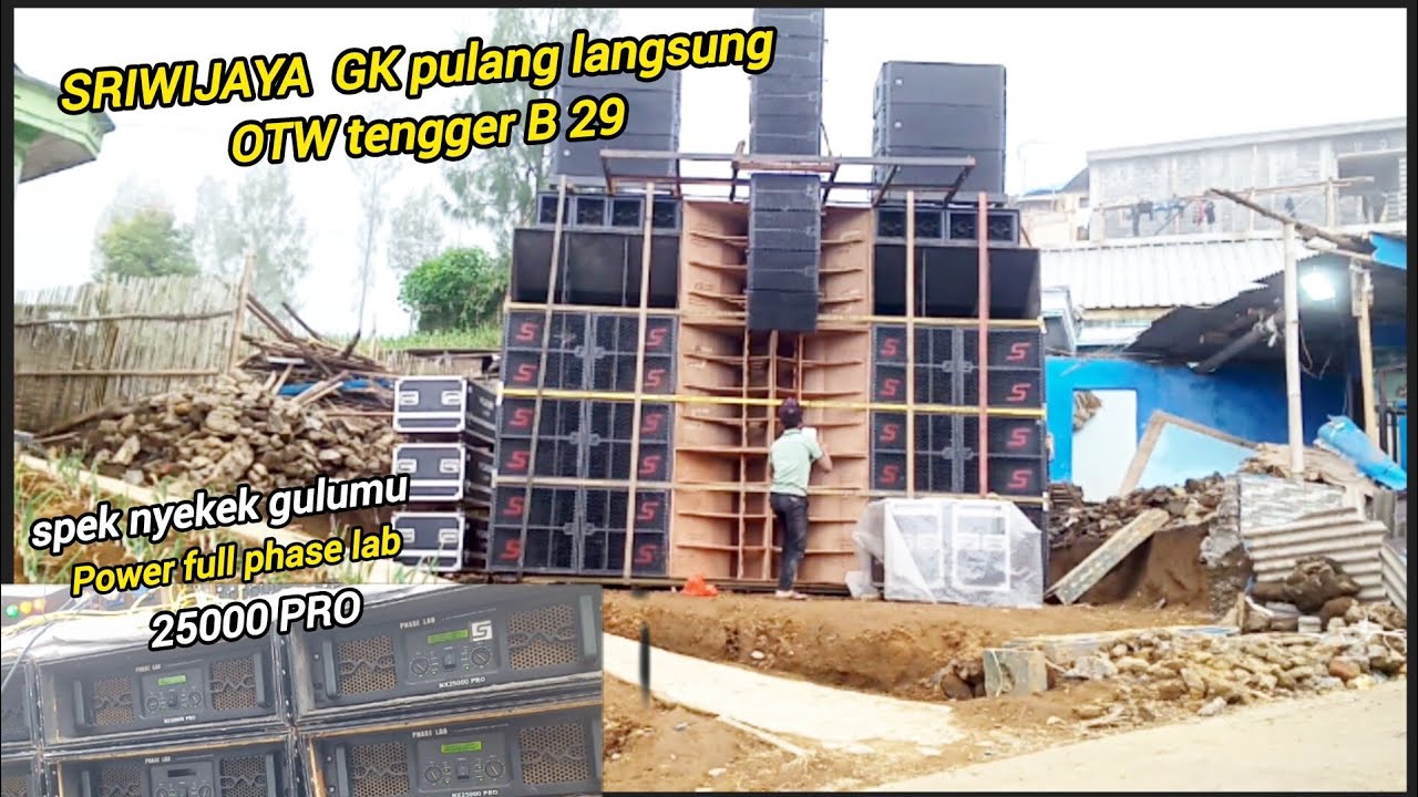 SRIWIJAYA gak pulang selesai dari acara horeg bareng BREWOG Audio