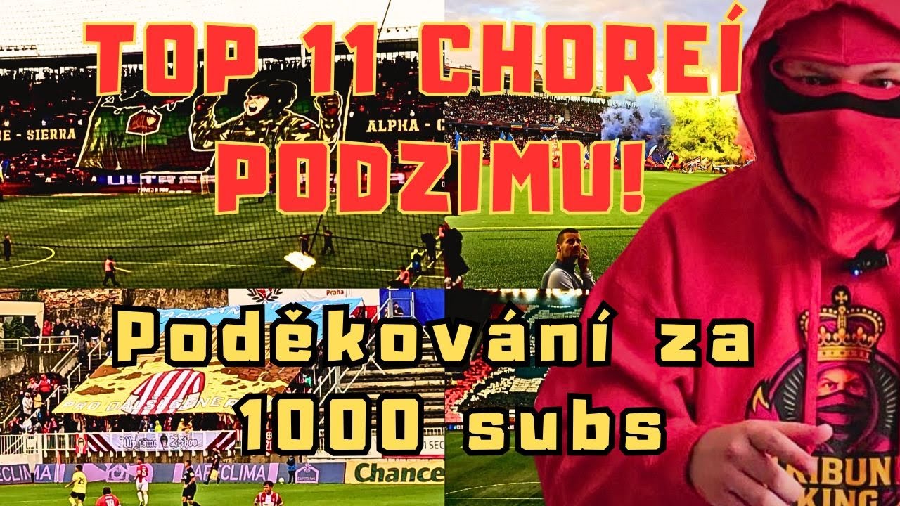 🔥TRIBUNE KING UV&Aacute;D&Iacute;: TOP 11 CHORE&Iacute; ČESK&Yacute;CH TRIBUN ZA PODZIM 25! PODĚKOV&Aacute;N&Iacute; 👏🏻 ZA 1000 SUBS!