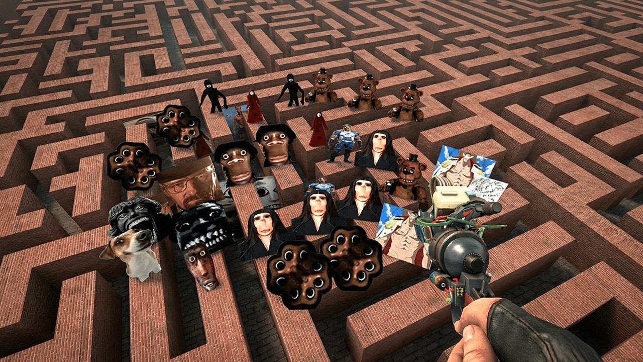 Ultimate Nextbots Horror NPC in Garry’s Mod Maze