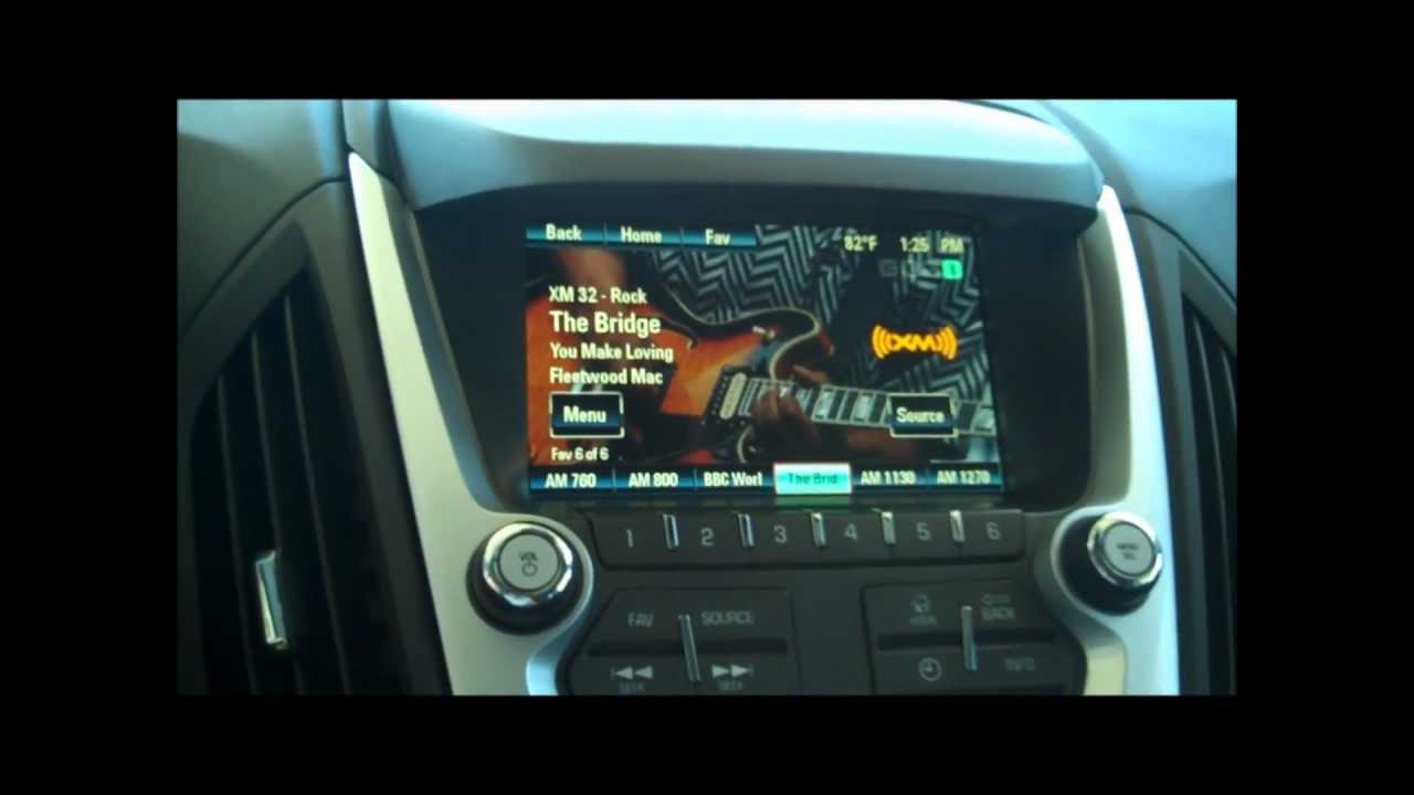How to use your 2012 Chevy Equinox Radio