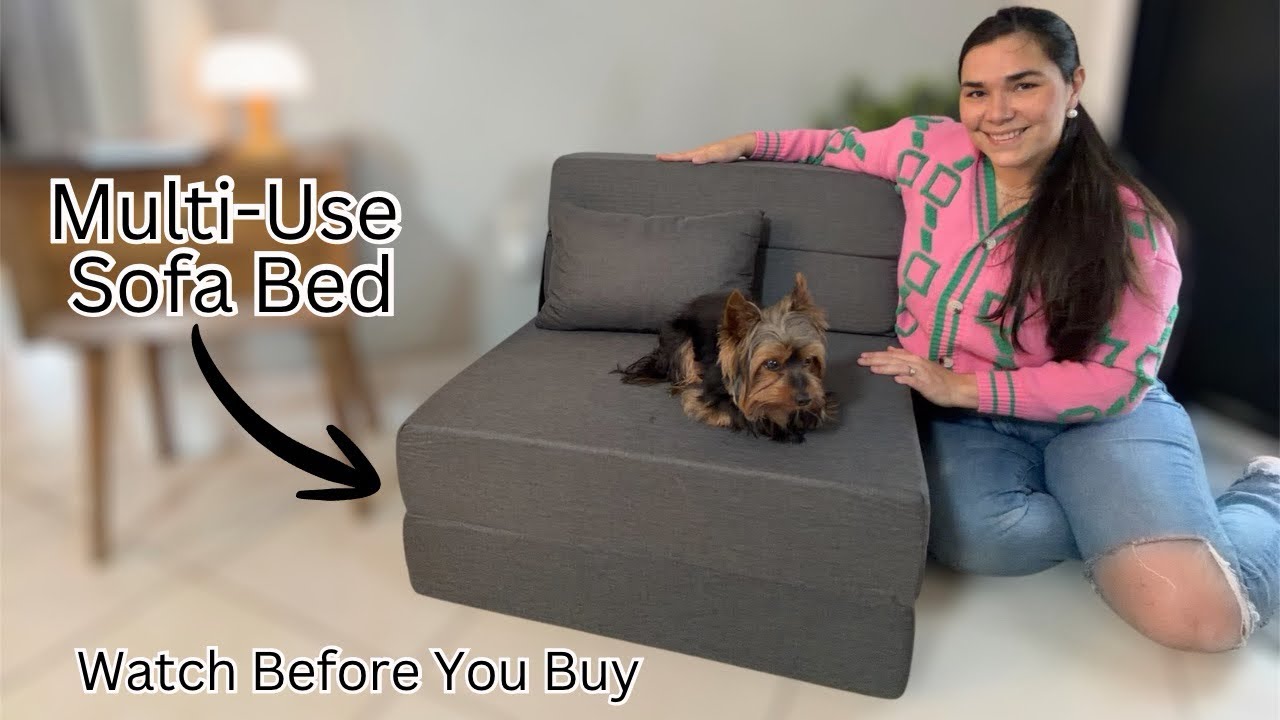 ⭐ 4-in-1 Foldable Sofa Bed Review | Comfortable & Space Saving