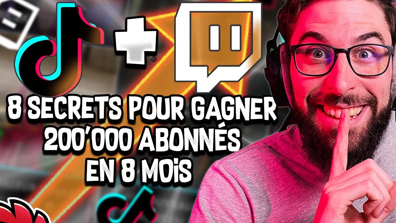 📈Comment PERCER grâce à TikTok ?! Sortons des clichés😏Être connu et avoir plus d'abonnés sur Twitch🎊