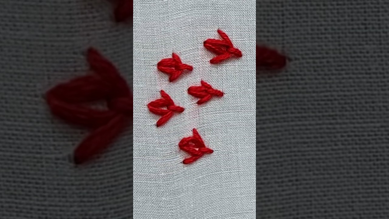 Tulip stitch 🌷 