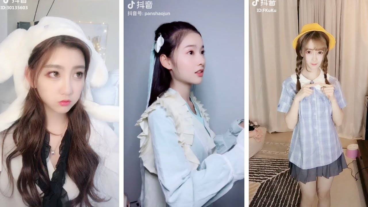 「TikTok 抖音」美女|搞笑|模仿秀|赵灵儿版Cosplay，连身上的仙气儿都模仿了下来