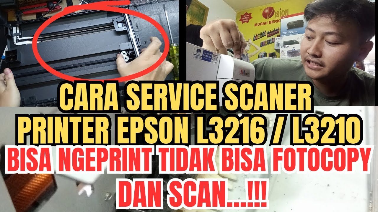 CARA PERBAIKAN PRINTER EPSON TIDAK BISA FOTO COPY SCAN
